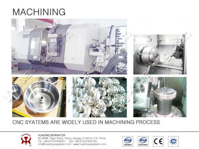 Huading Disc Separator モーターと駆動システム