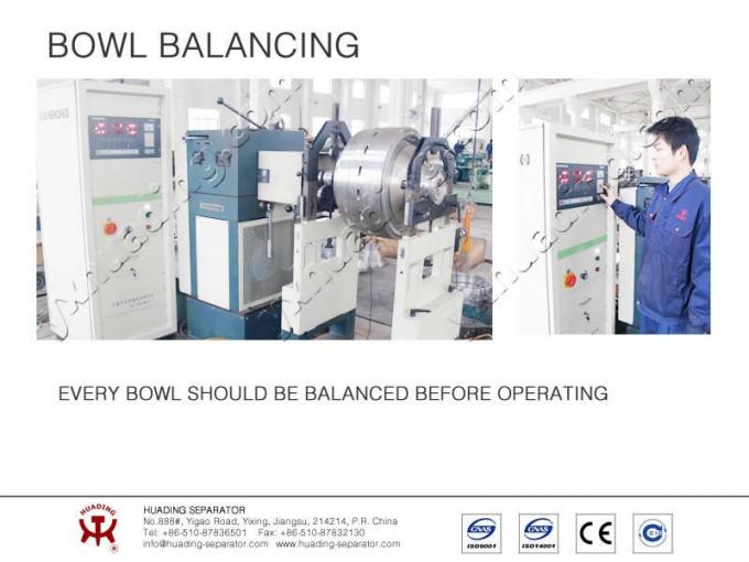 Huading Disc Separator サイドビュー 構造を表示する